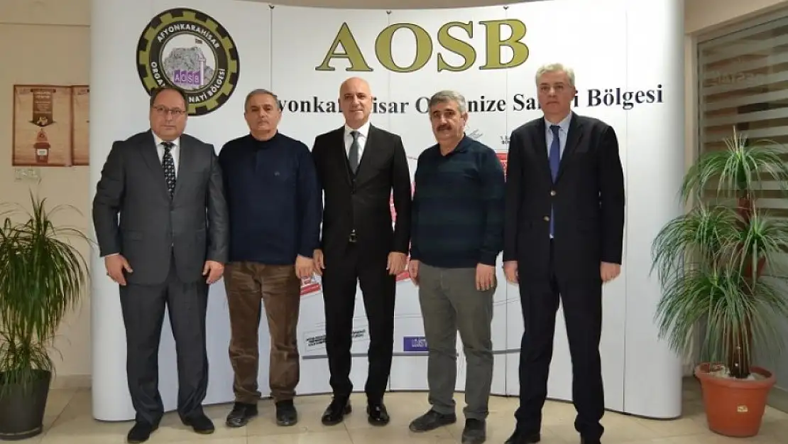 OSBÜK Bölge Koordinatöründen Afyon OSB'ye ziyaret