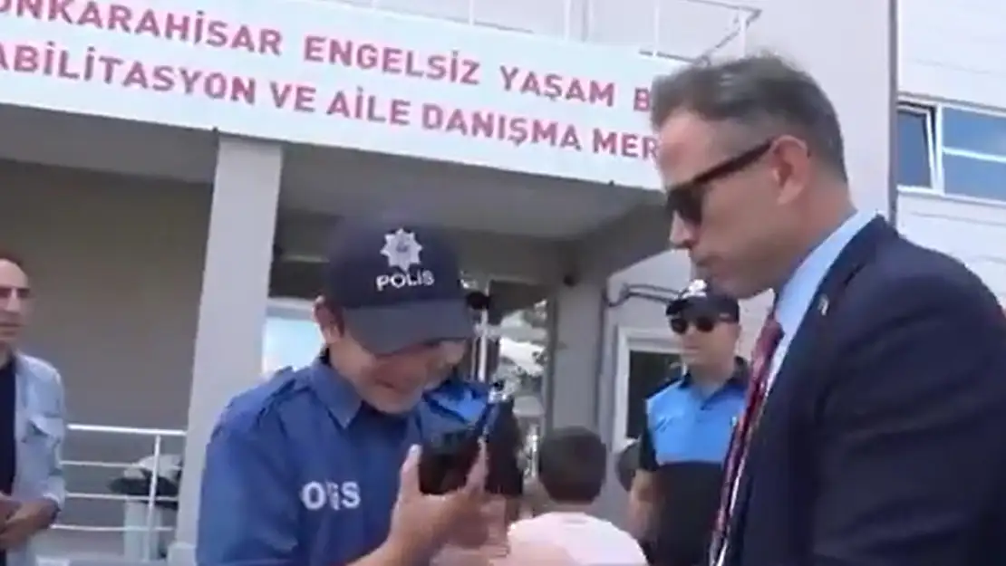 Özel Çocukların Polislik Hayaline Destek