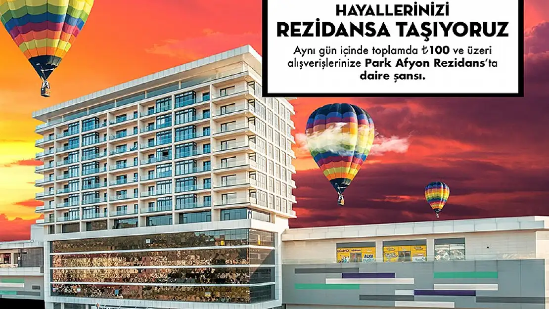 Park Afyon hayallerinizi rezidansa taşıyor