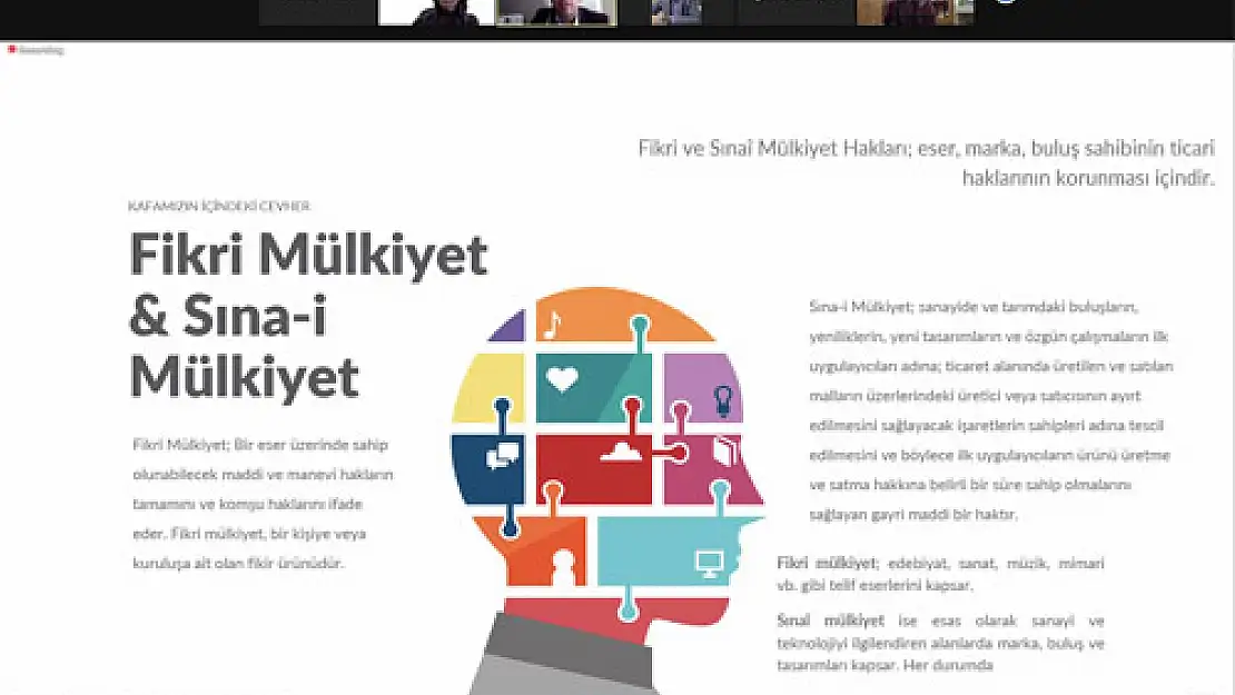 Patent Alma Süreçleri ve Hak Sahipliği anlatıldı