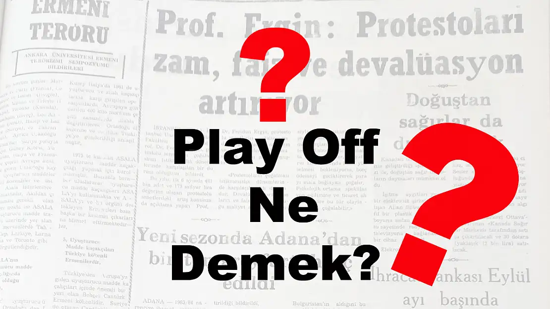 Play Off Ne Demek?