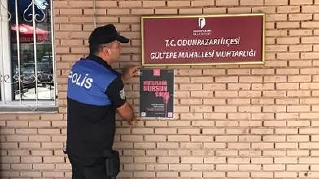 Polis Ekipleri Eğlence Amaçlı Silahla Havaya Ateş Açılması Konusunda Vatandaşları Bilgilendirdi