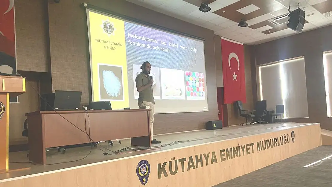 Polis özel güvenlik görevlilerine uyuşturucu semineri verdi