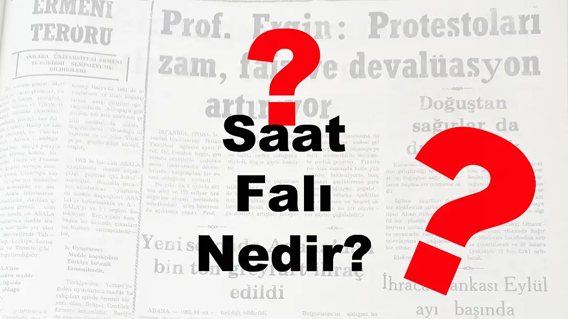 Saat Falı Nedir?