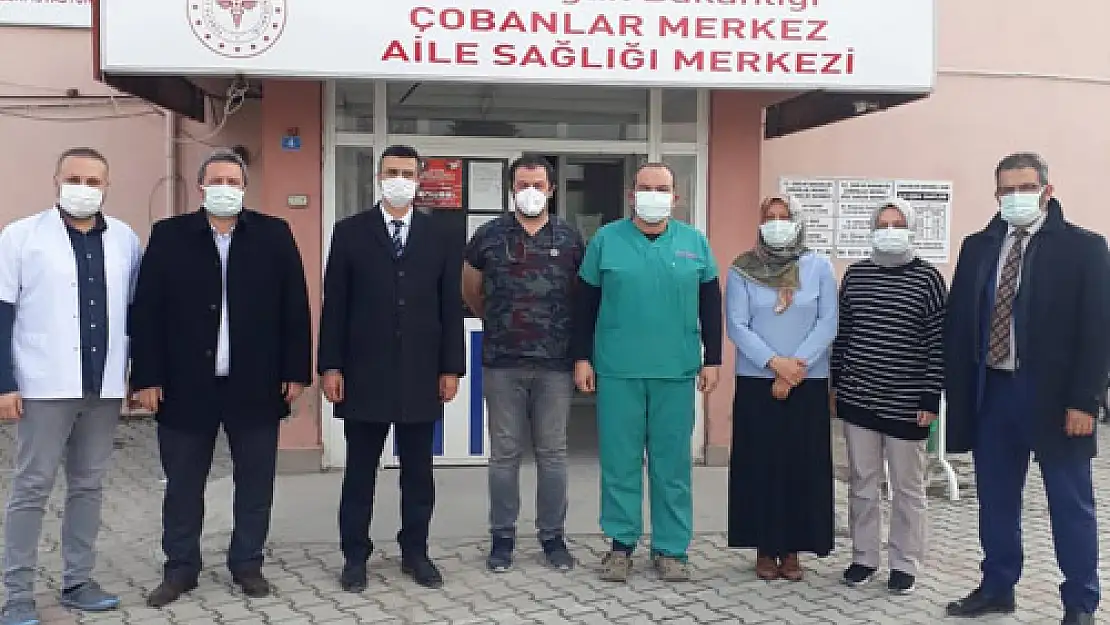 Sağlık Müdürü Korkmaz incelemelerde bulundu