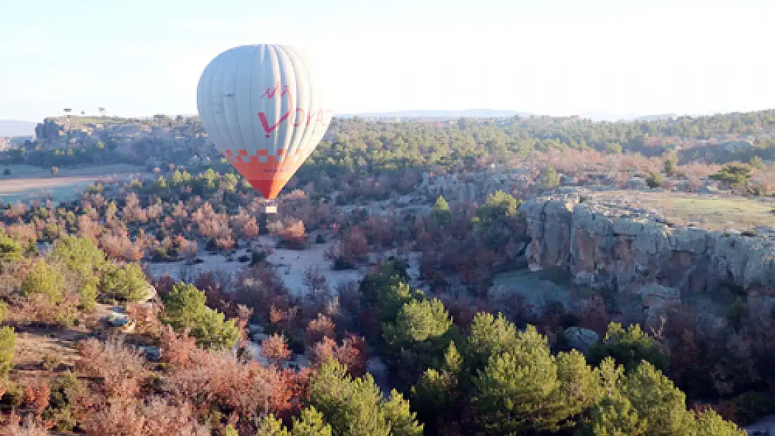 Sahur sonrası Frigya semaları balonlarla renklendi