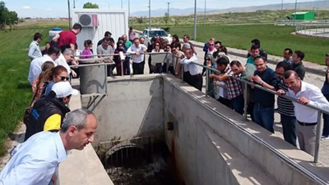 SAİS eğitimi Atıksu Arıtma Tesisi’nde yapıldı