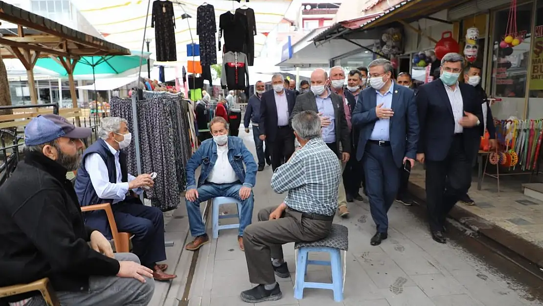 'Salgın sürecinde bile  vatandaşlarımız için sahada olduk'