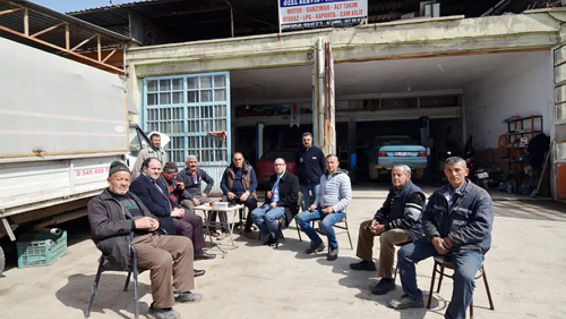 Sandıklı sanayi yolu beton olacak