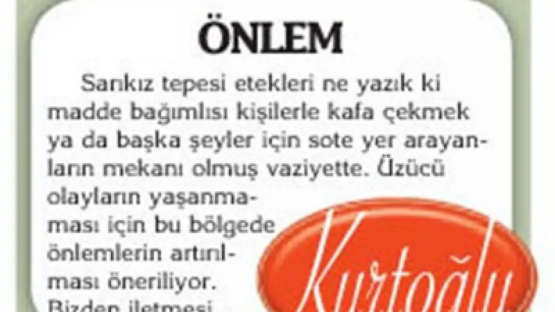 Sarıkız çevresinde denetimler sürüyor – Kocatepe Gazetesi