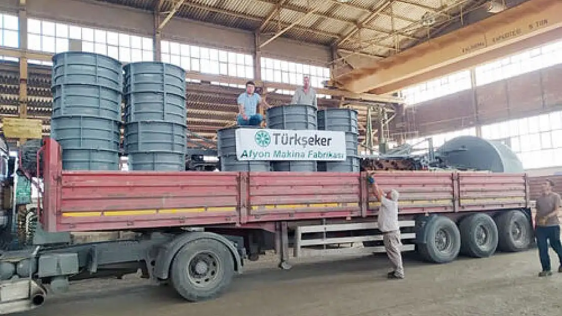 Şeker makinede 500 tonluk üretim