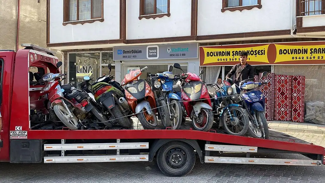 Sorgulaması yapılan 785 motosikletten 39'u trafikten men edildi