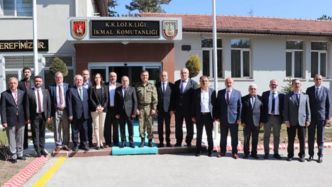 STK'lardan Tuğgeneral Alp'e taziye ziyareti