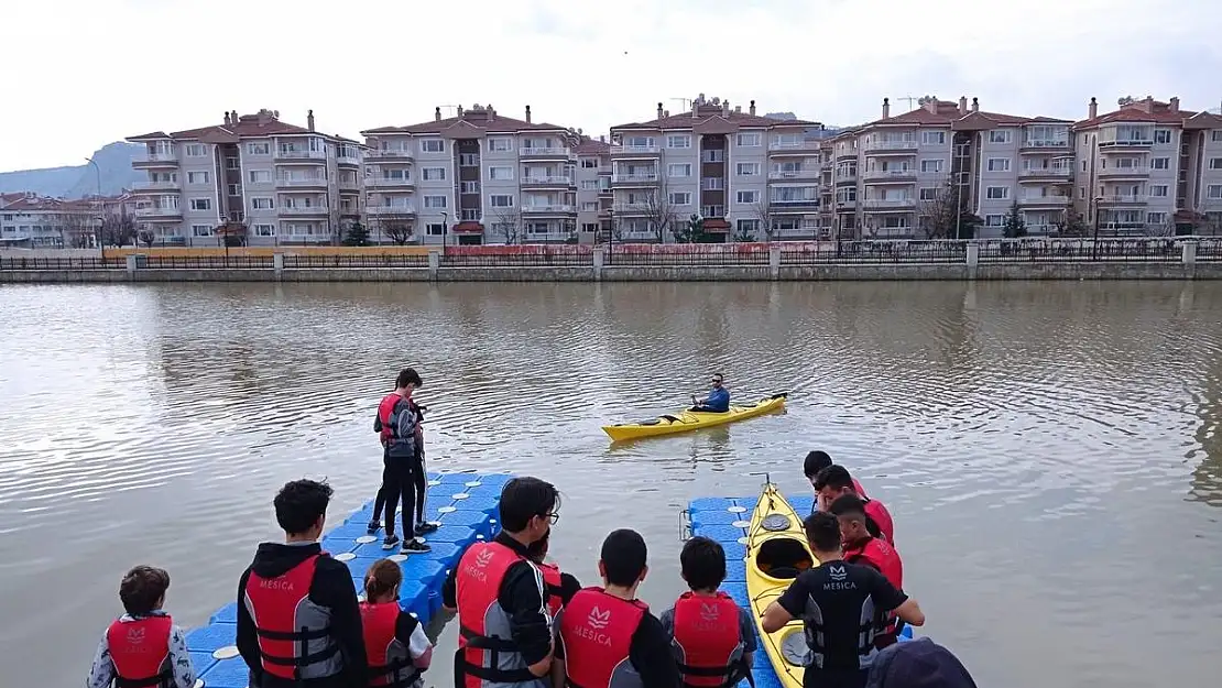 Su Sporları Merkezi Akarçay'da faaliyetlerine başladı