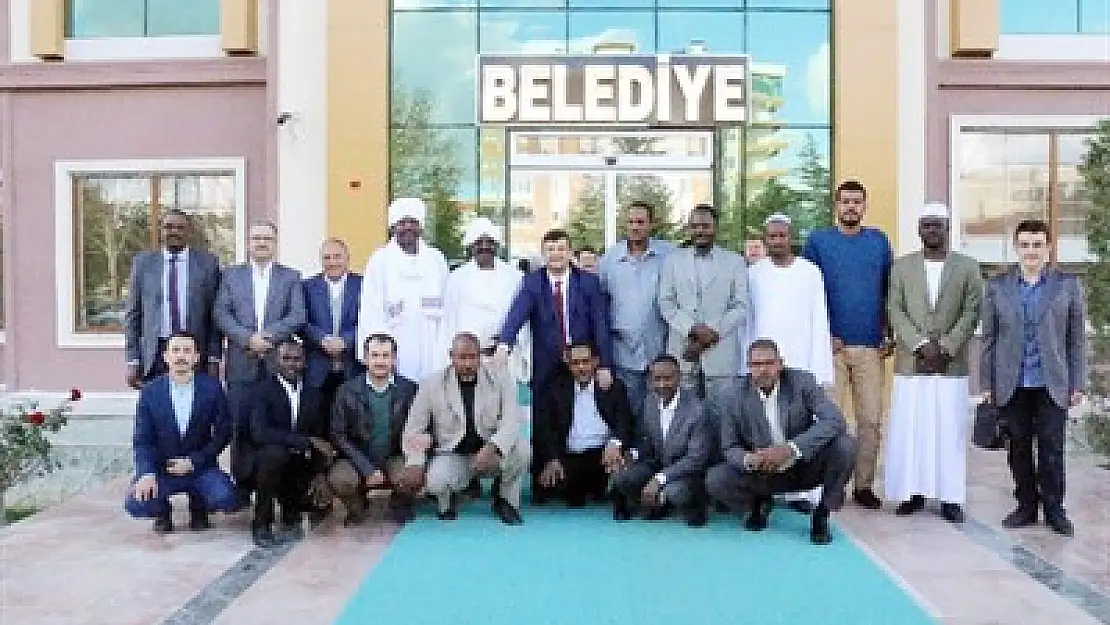 Sudan heyeti, Bolvadin’i ziyaret etti