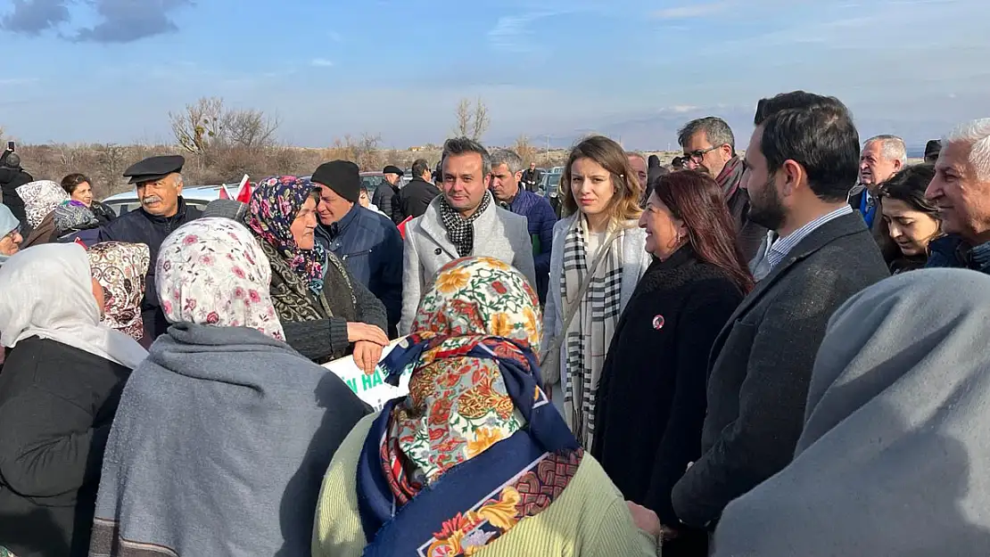 'Sultandağı Halkının Haklı Mücadelesinin Yanındayız'