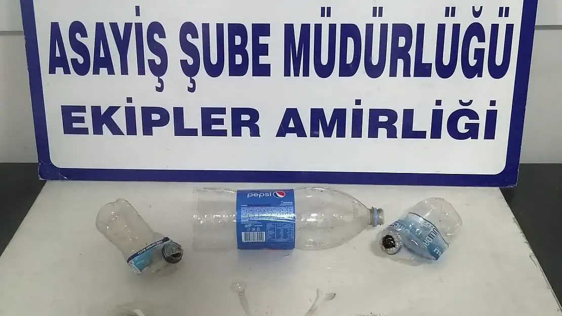 Şüpheli şahsın üzerinde uyuşturucu bulundu