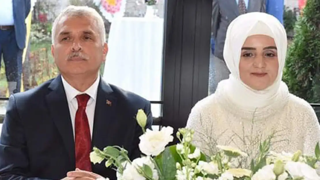 Tekirdağ Valisi Yıldırım evlendi