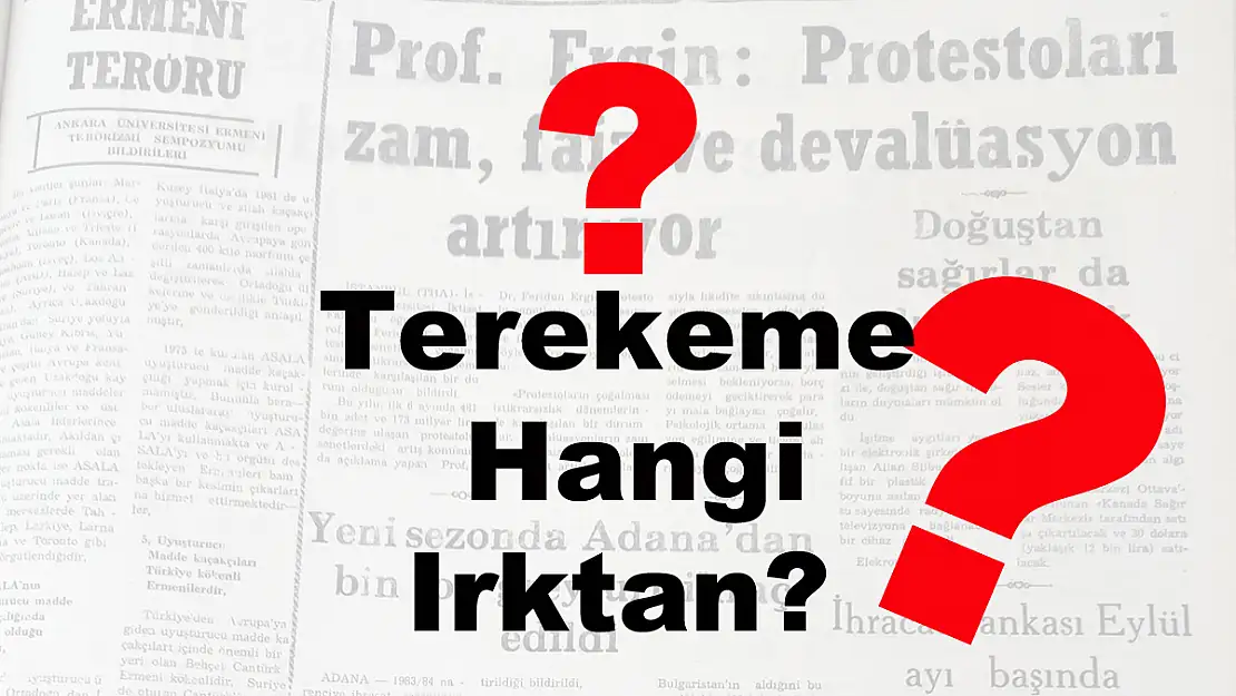 Terekeme Hangi Irktan?