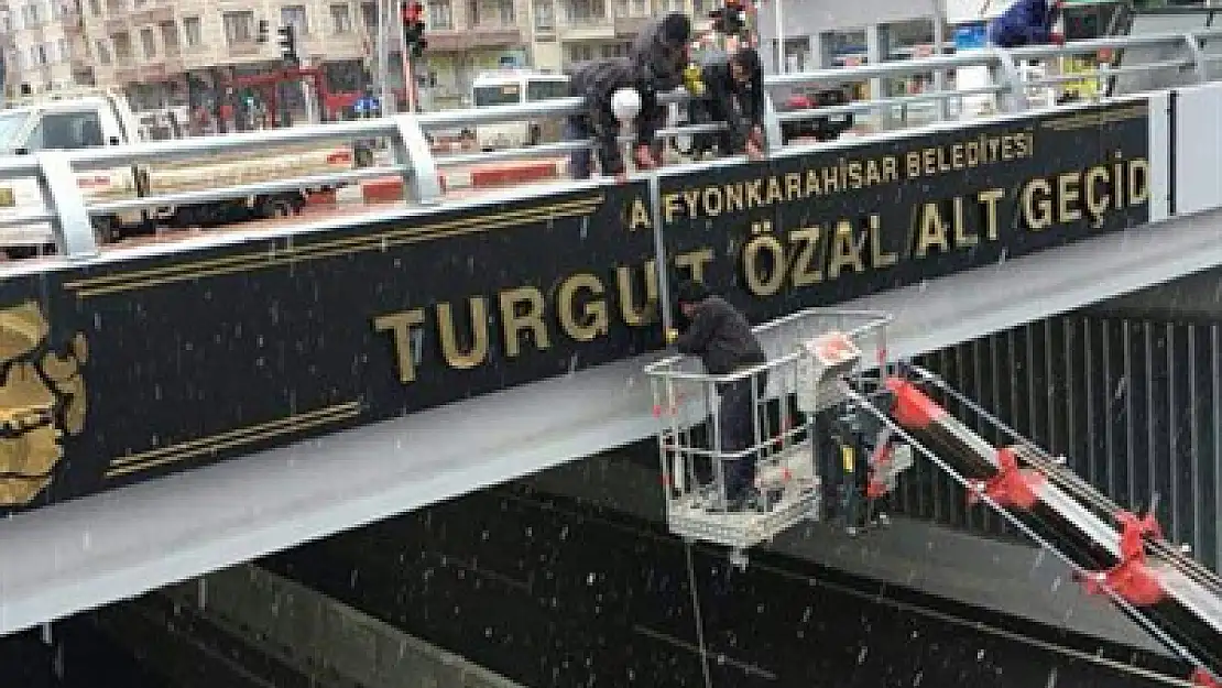 Turgut Özal Alt geçidi – Kocatepe Gazetesi