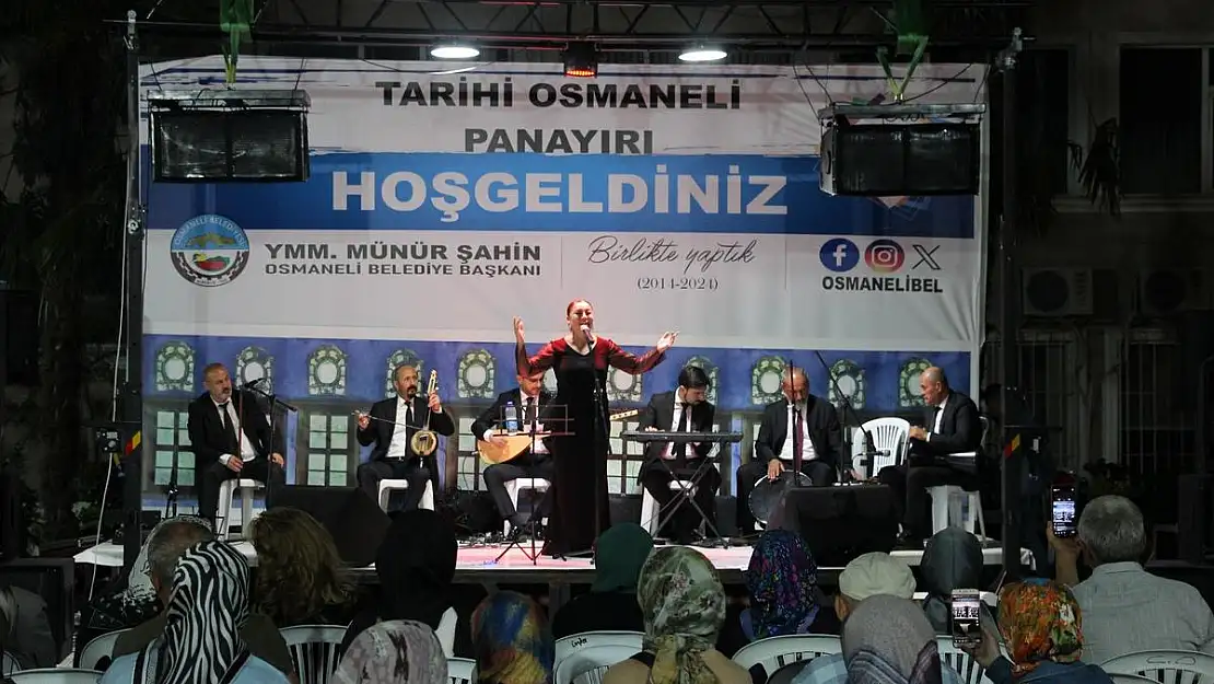 Türk Halk Müziği Orkestrası Osmaneli’nde sahne aldı