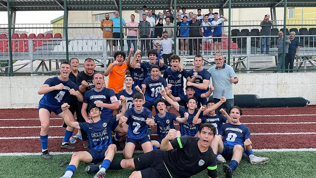 U17 Türkiye Şampiyonası ikinci kademe şampiyonu Bursa Yeni Karamanspor oldu