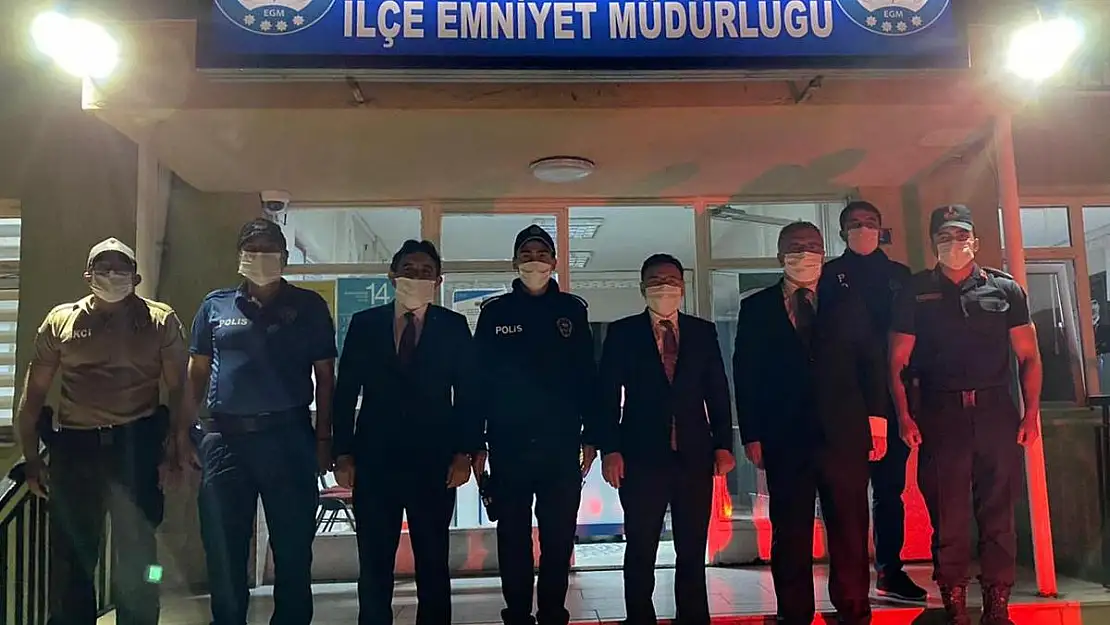 Vali Çiçek, Emniyet Amirliği’ni denetledi