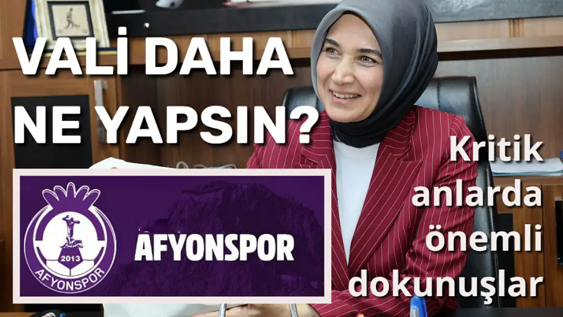 Vali Daha Ne Yapsın?