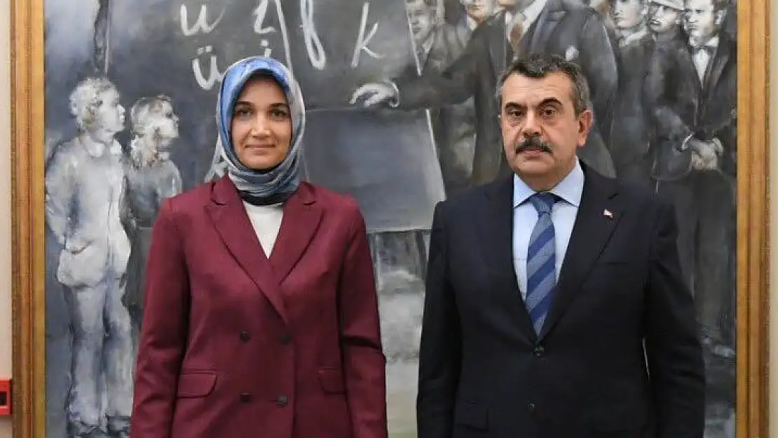 Vali Yiğitbaşı, Bakan Tekin'le Afyon'un eğitim yatırımlarını görüştü