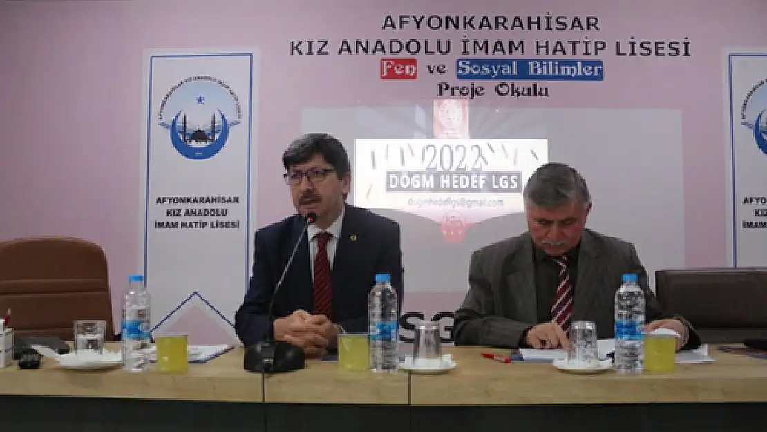 YKS ve LGS 2022  çalışmaları değerlendirildi