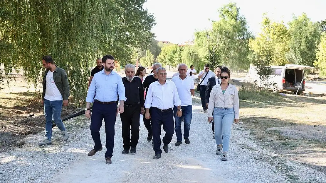 “Yoncalı Mesire Alanı, tamamlandığında Kütahya’ya ayrı bir değer katacak”