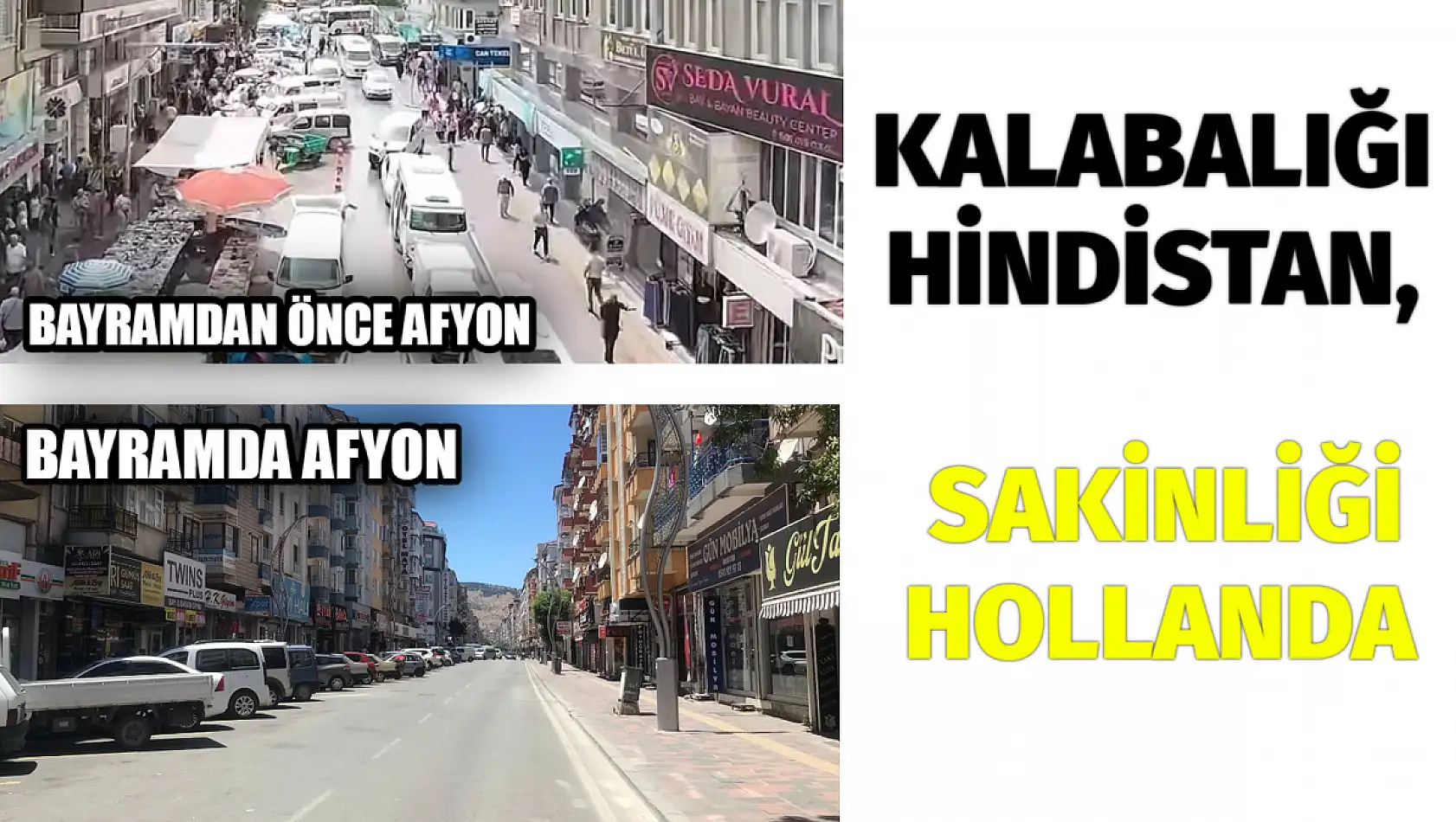 Kalabalığı Hindistan, Sakinliği Hollanda