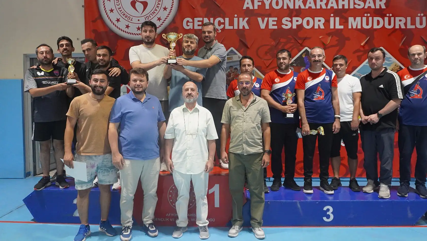 Kamu Spor Oyunları Masa Tenisi Müsabakaları Sona Erdi