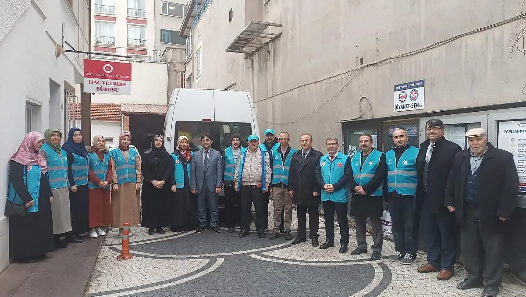 Müftülük personeli İskenderun'a gidiyor