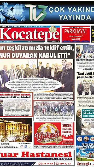 E-Gazete - Tarih: 22 Ocak 2024