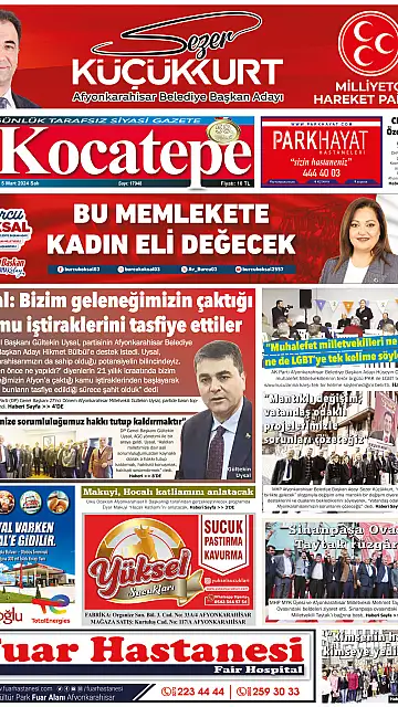 E-Gazete - Tarih: 05 Mart 2024