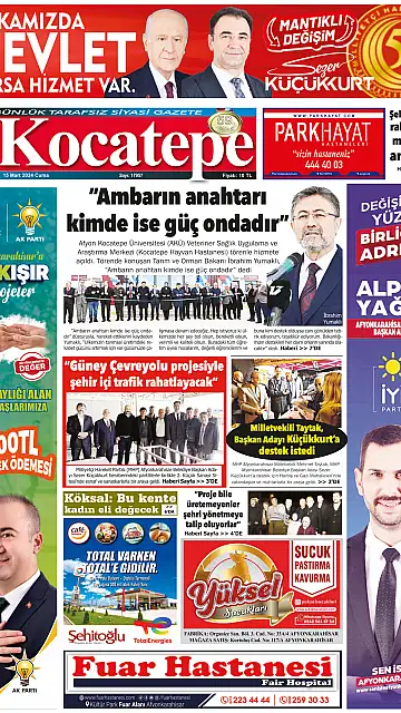 E-Gazete - Tarih: 15 Mart 2024