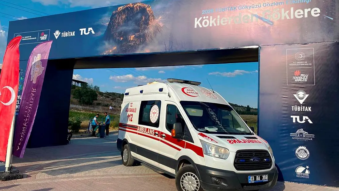 Afyonkarahisar UMKE TÜBİTAK Etkinliğinde Görevde