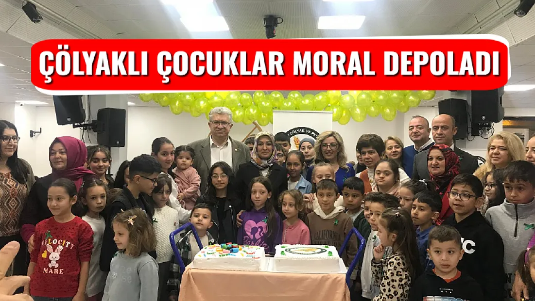 Çölyaklı Çocuklar Moral Depoladı