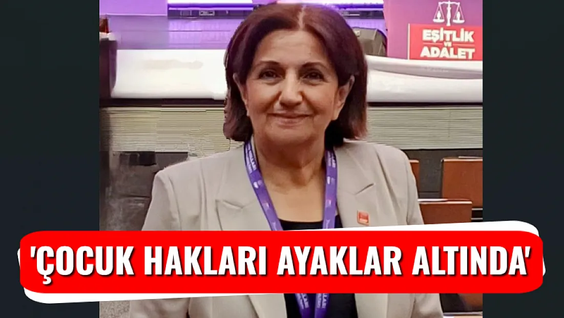 ‘Çocuk Hakları Ayaklar Altında’