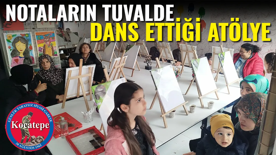 Notaların Tuvalde Dans Ettiği Atölye