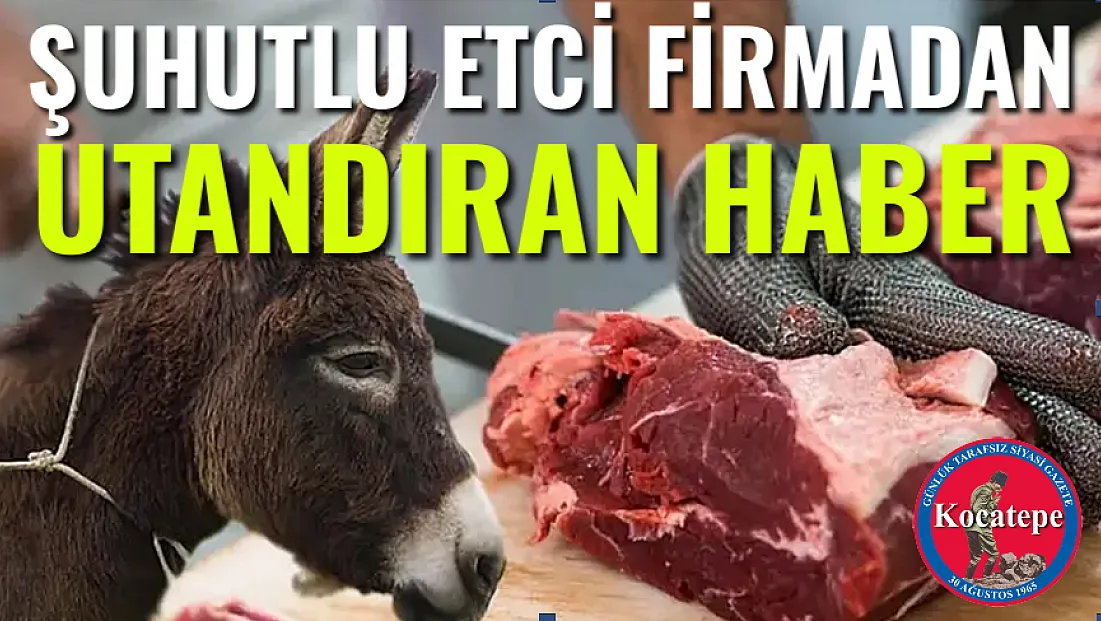 Şuhut'lu Firmadan Utandıran Haber