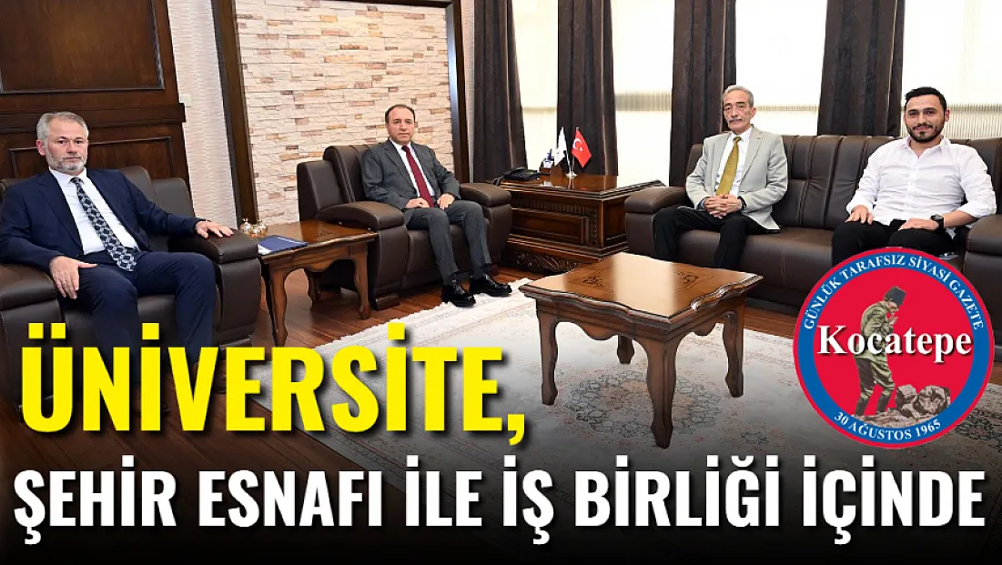 Üniversite, Şehir Esnafı İle İş Birliği İçinde