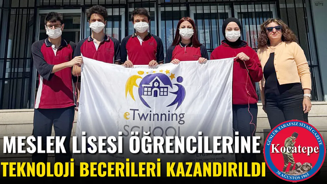 Meslek Lisesi Öğrencilerine Teknoloji Becerileri Kazandırıldı