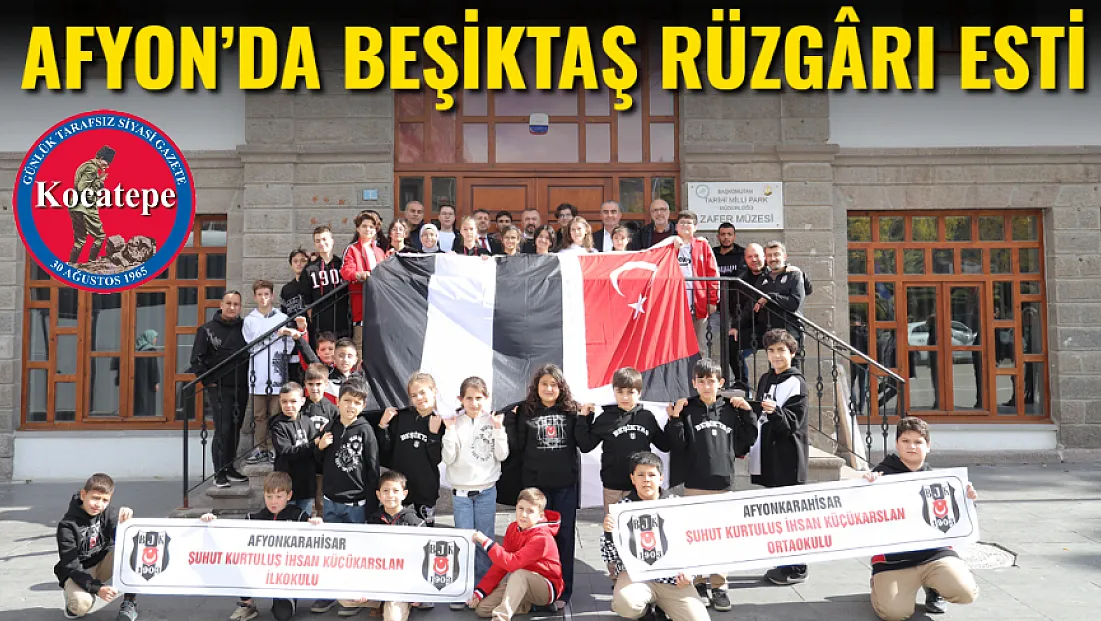 Afyon’da Beşiktaş Rüzgârı Esti