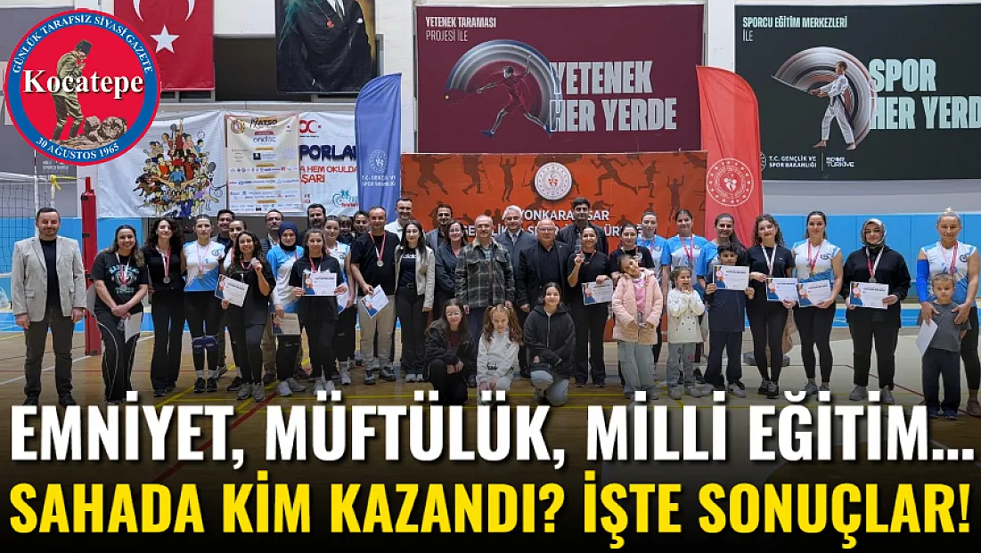 Emniyet, Müftülük, Milli Eğitim… Sahada Kim Kazandı? İşte Sonuçlar!