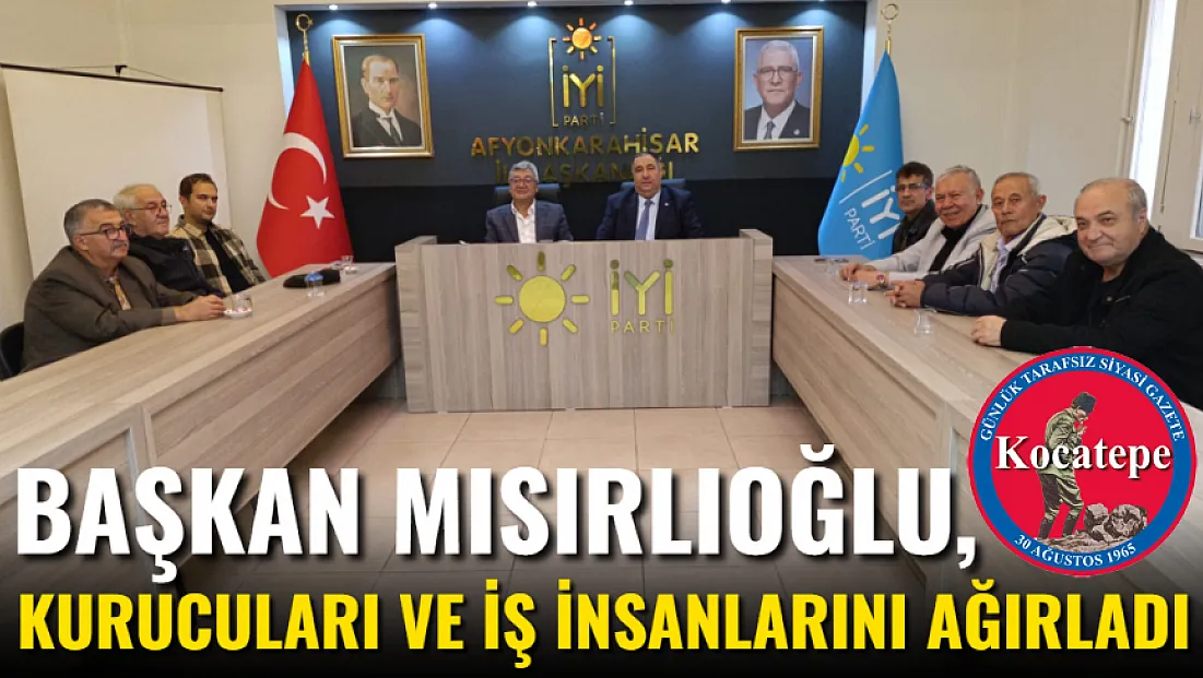 Başkan Mısırlıoğlu, Kurucuları Ve İş İnsanlarını Ağırladı