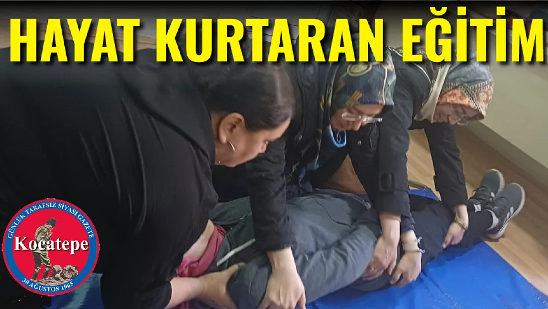 Afyon'da Hayat Kurtaran Eğitim!