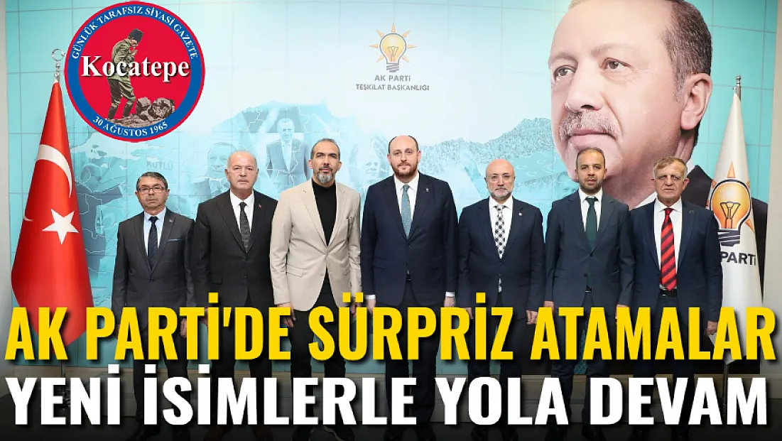 AK Parti'de Afyonkarahisar'da Sürpriz Atamalar: Yeni İsimlerle Yola Devam