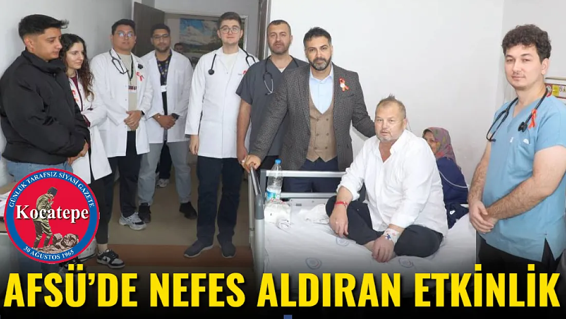 AFSÜ’de Nefes Aldıran Etkinlik